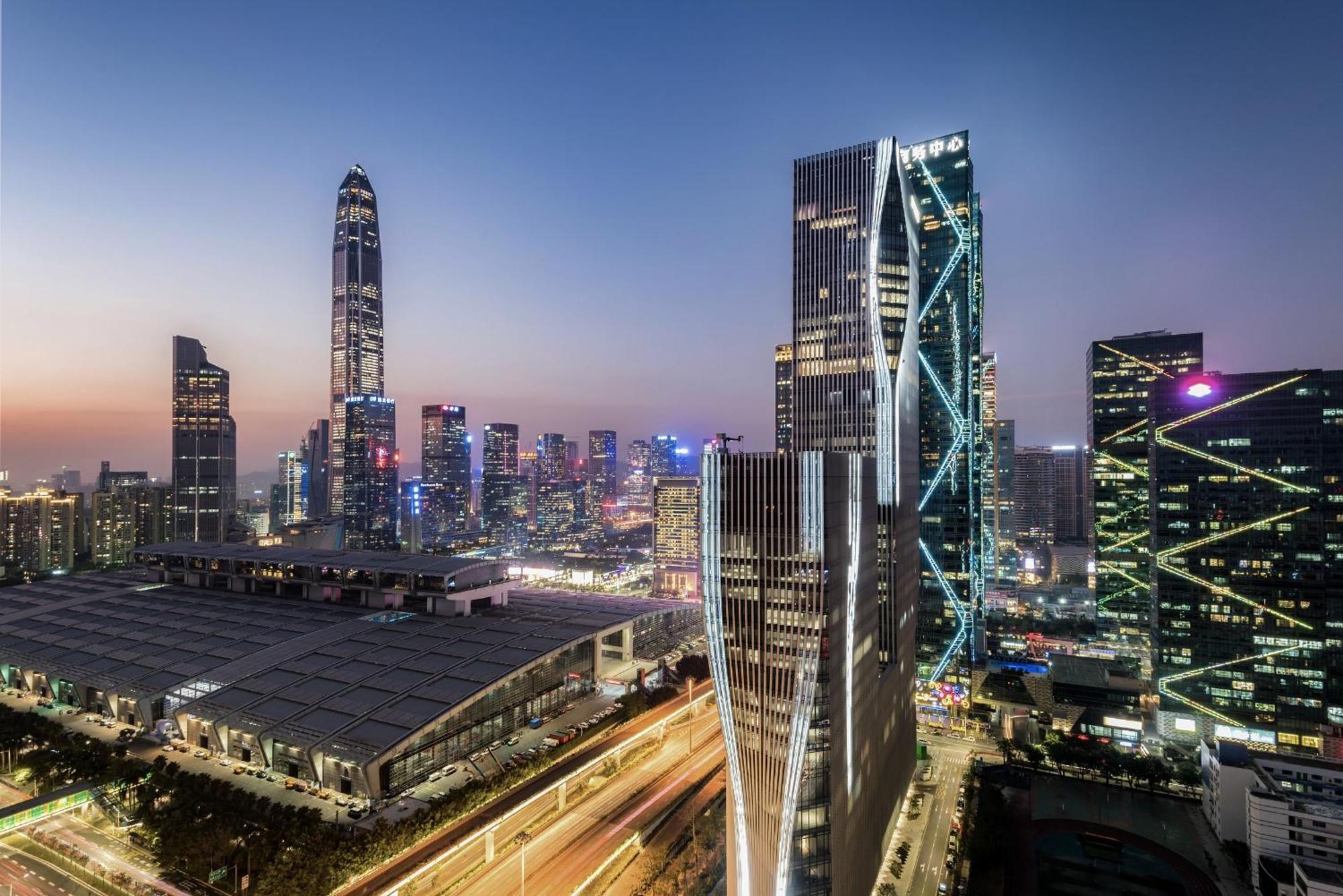 Yomanjoo City View Hotel - Shenzhen Nanshan Coastal City Flagship Store Eksteriør bilde
