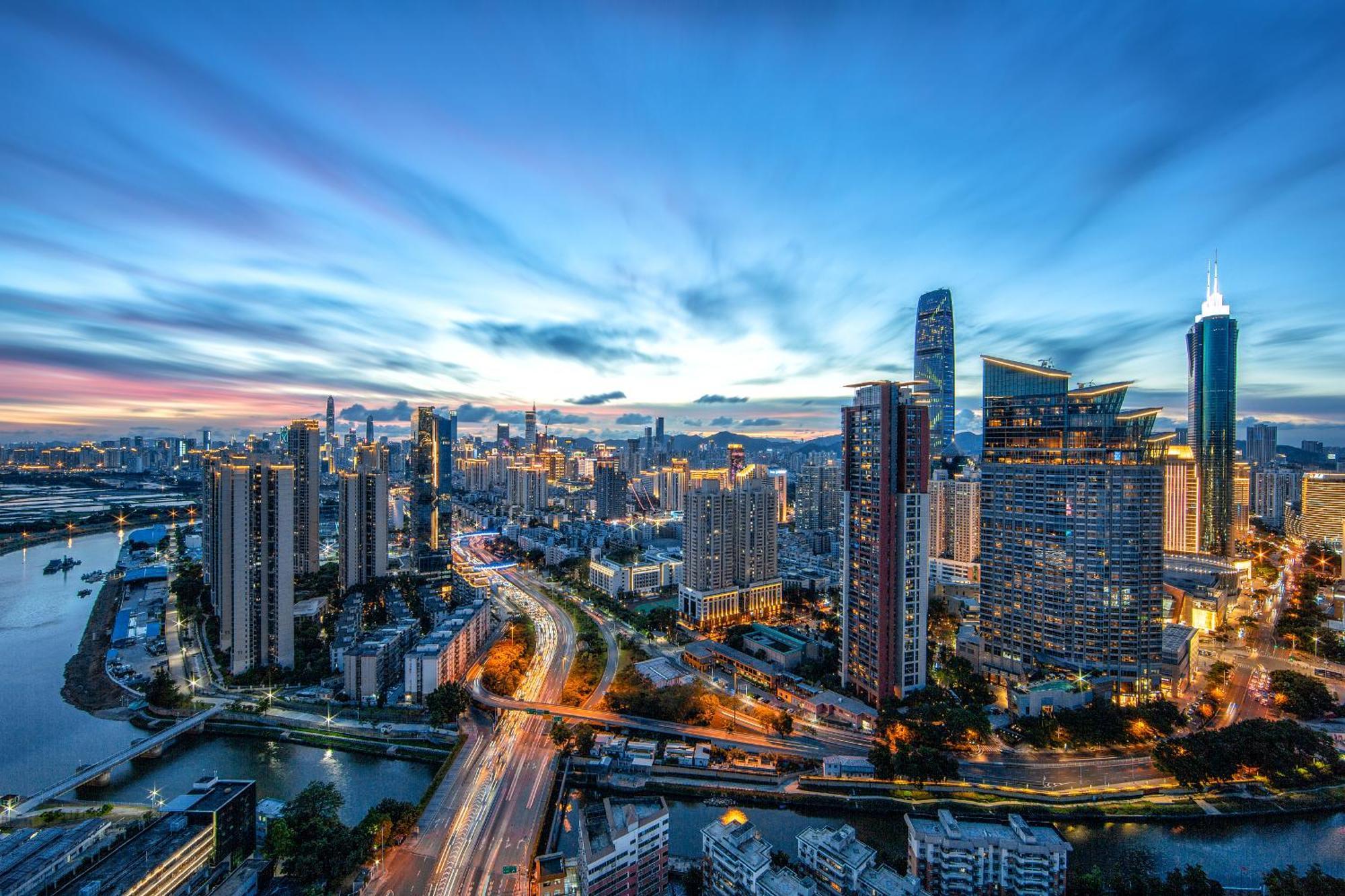 Yomanjoo City View Hotel - Shenzhen Nanshan Coastal City Flagship Store Eksteriør bilde