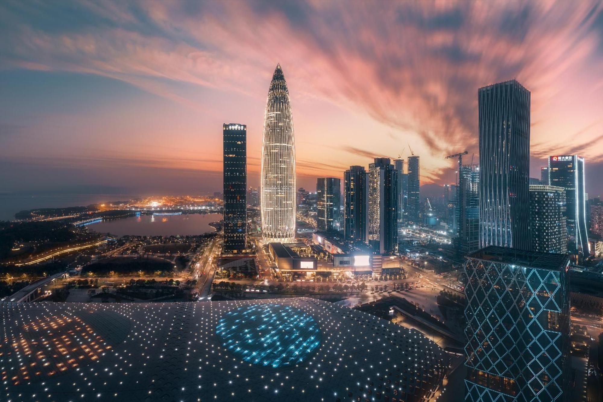 Yomanjoo City View Hotel - Shenzhen Nanshan Coastal City Flagship Store Eksteriør bilde