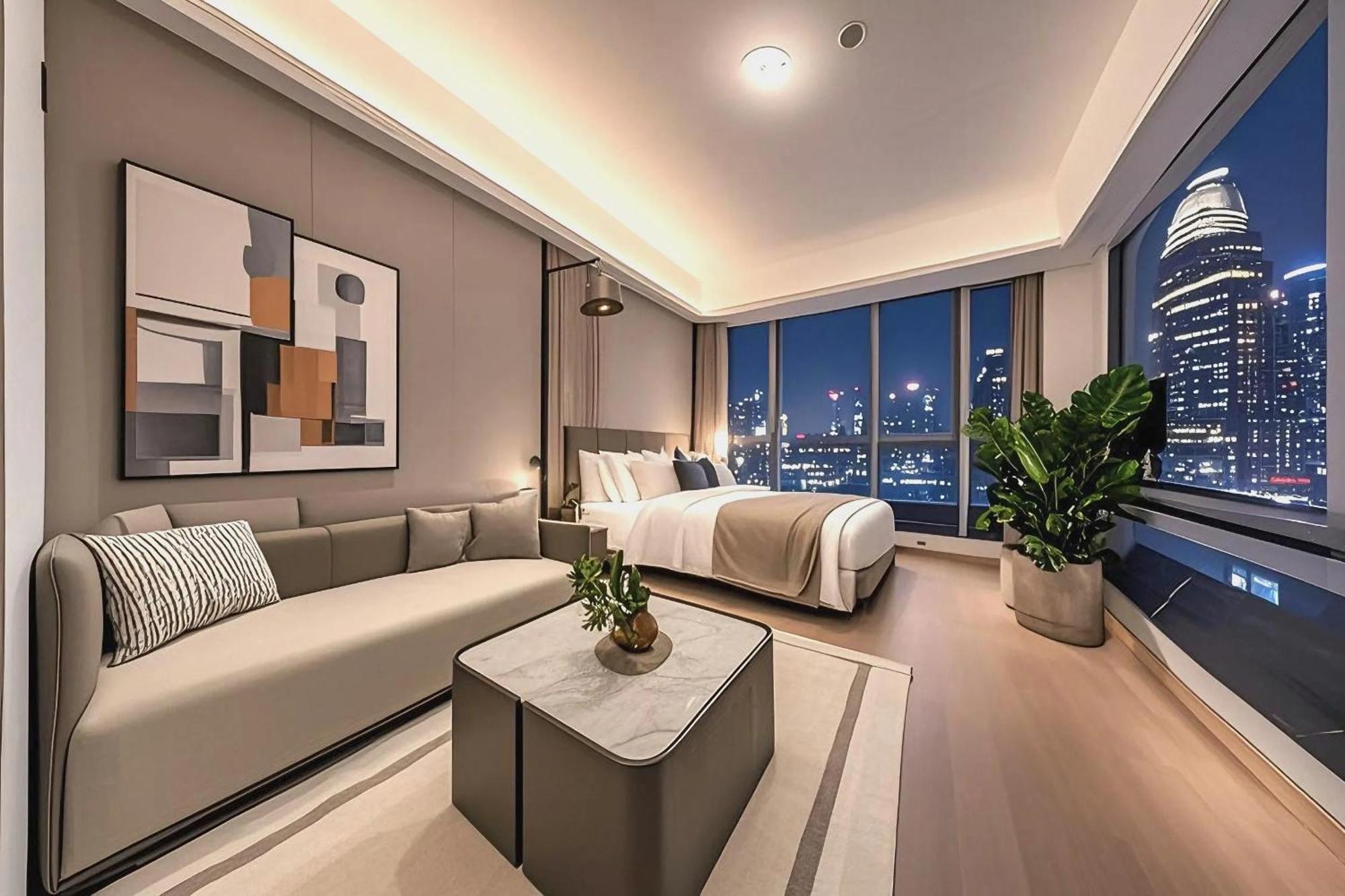 Yomanjoo City View Hotel - Shenzhen Nanshan Coastal City Flagship Store Eksteriør bilde